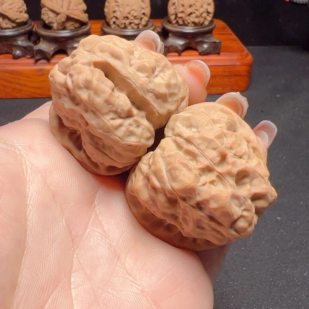 文玩核桃把件蛤蟆手把件