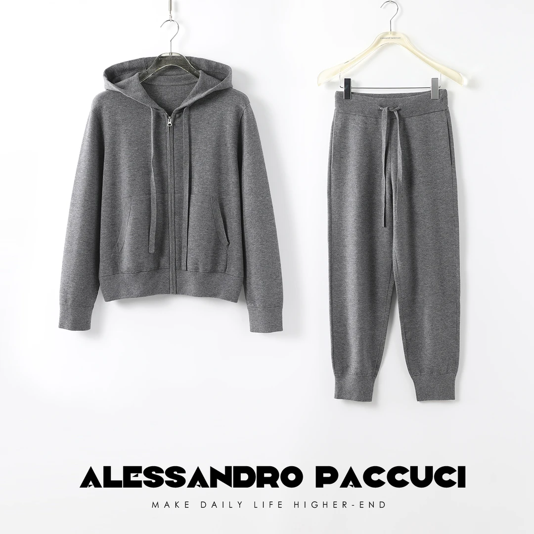 【孤品不退换】23296X高克重 Athflow休闲卫衣女装