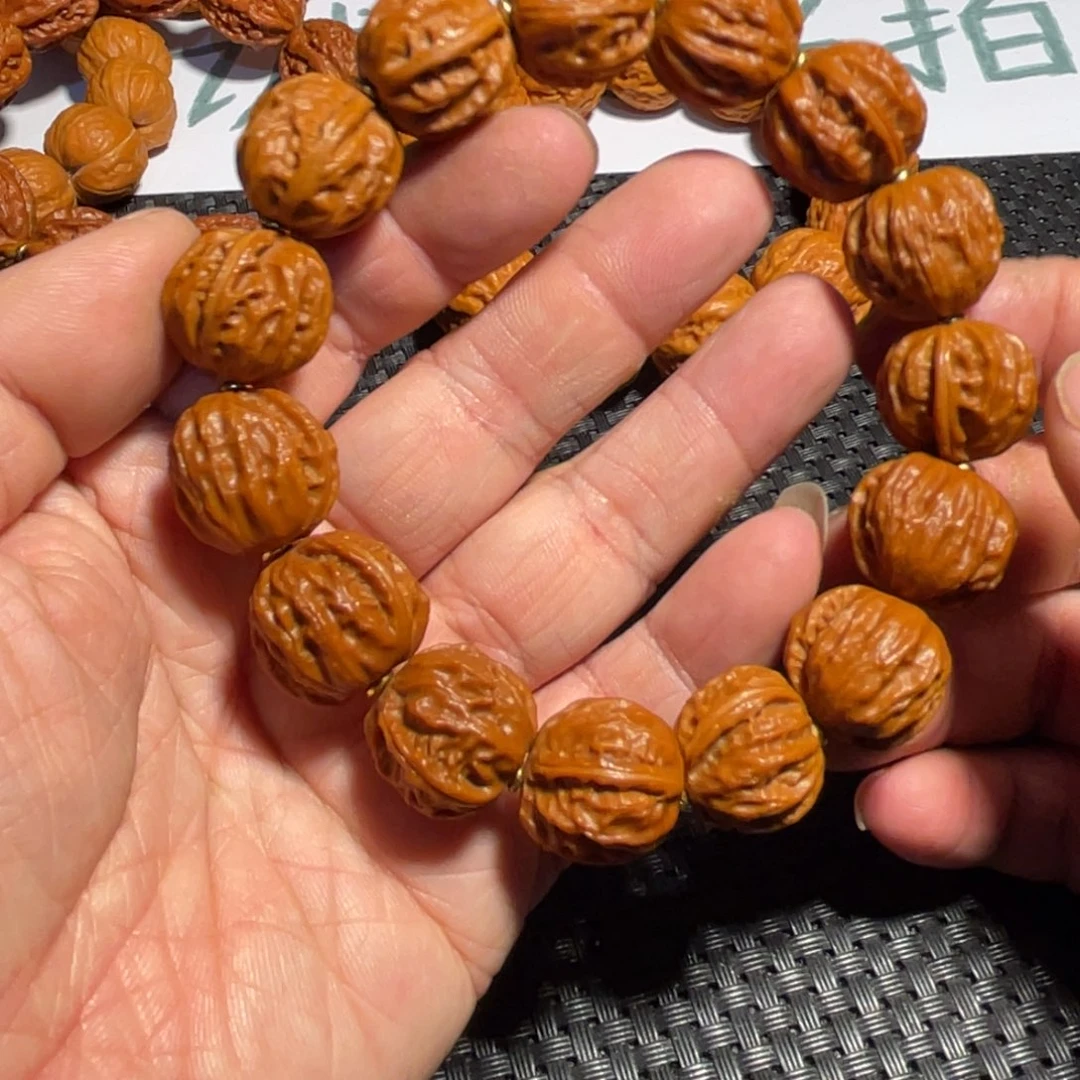 十***叔手串文玩核桃树王京八棱18