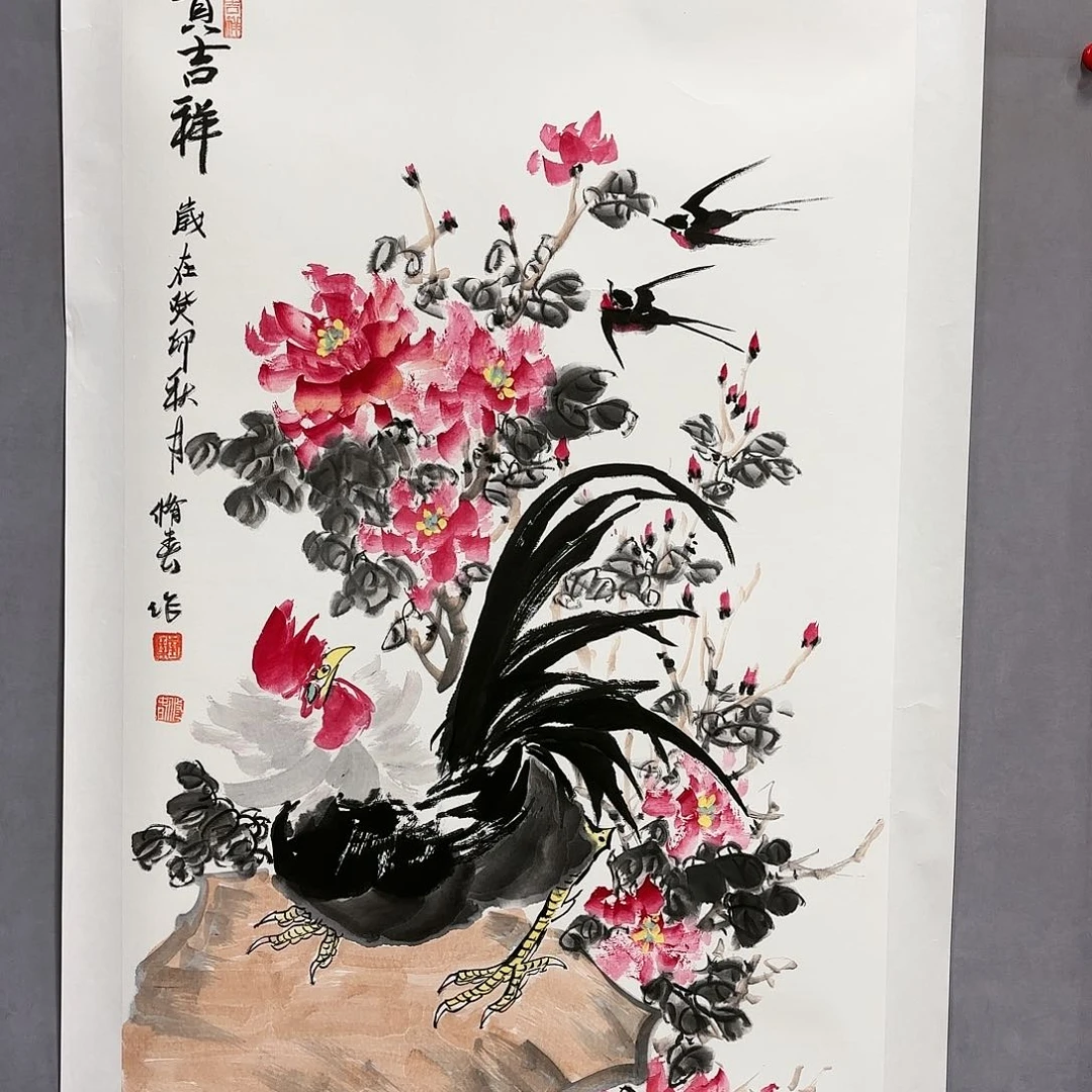 国画国画纯手绘作品请放心去藏