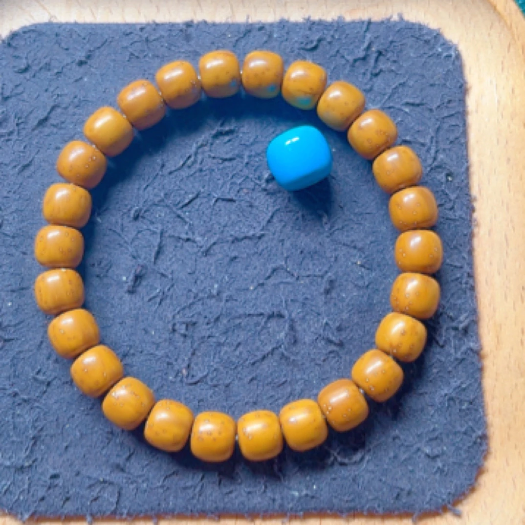 9mm实心黄金甲老型手串