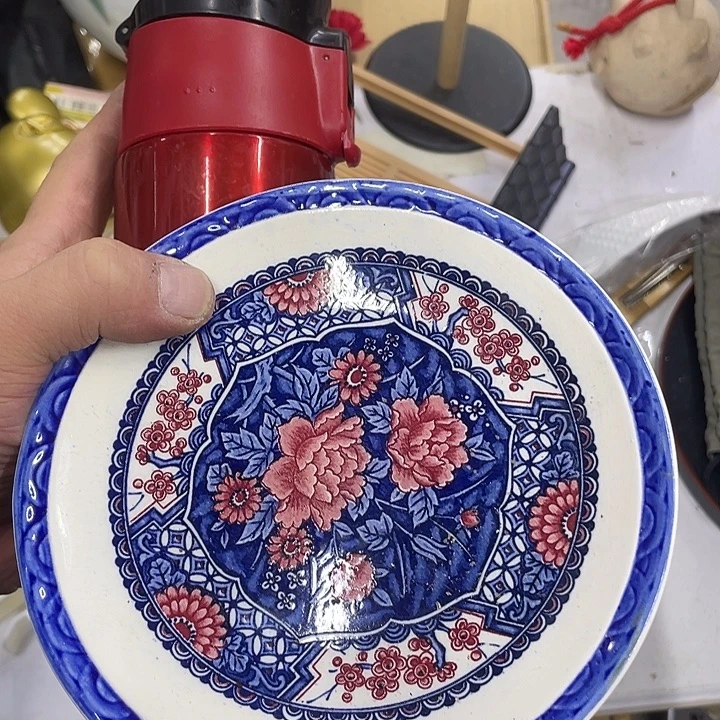 梅***芙摆件老讷精品盘子