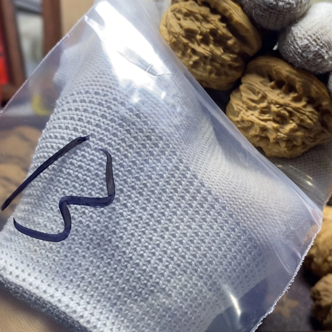 瑞麟文玩核桃白狮子