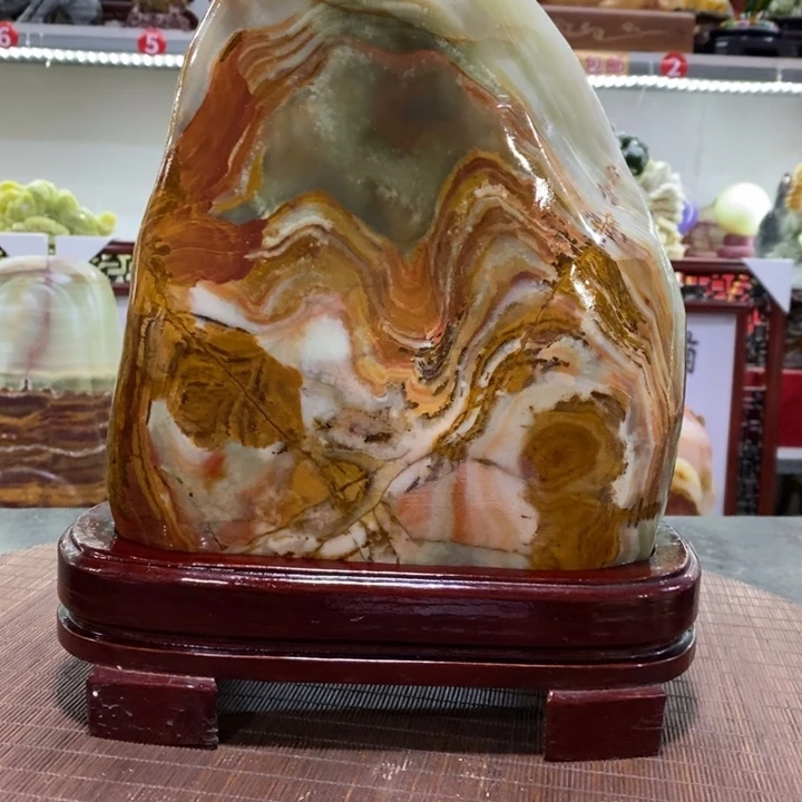 石材淡****宇家居摆件 奇石摆件