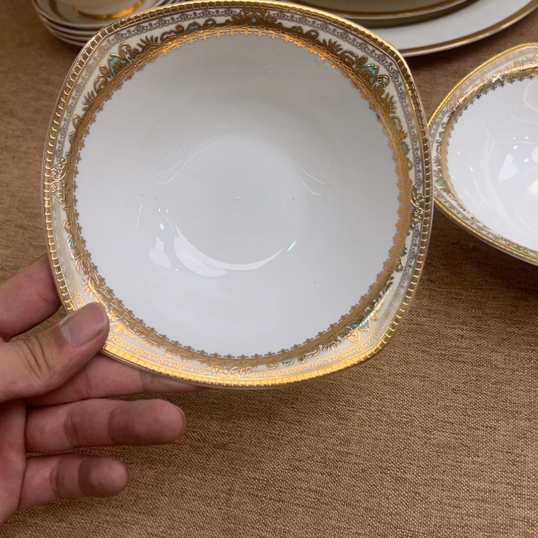 瓷片6.8寸水果碗两个一单打包价