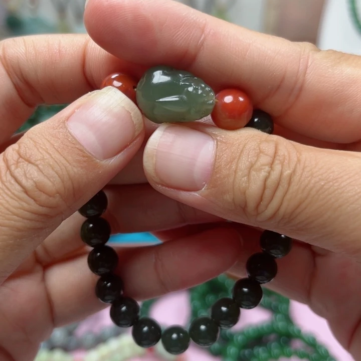 手链未镶嵌和田玉徽**行