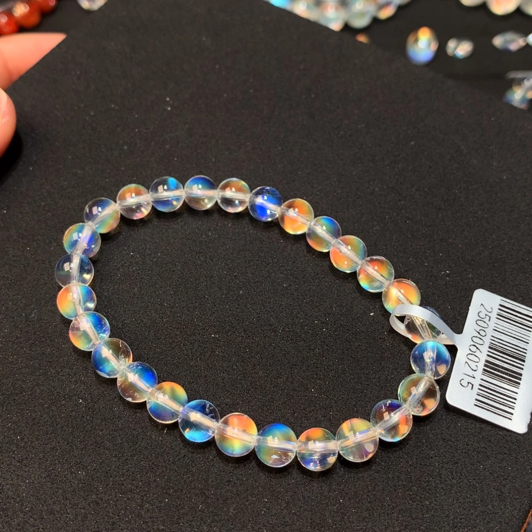 未镶嵌月光石手链7