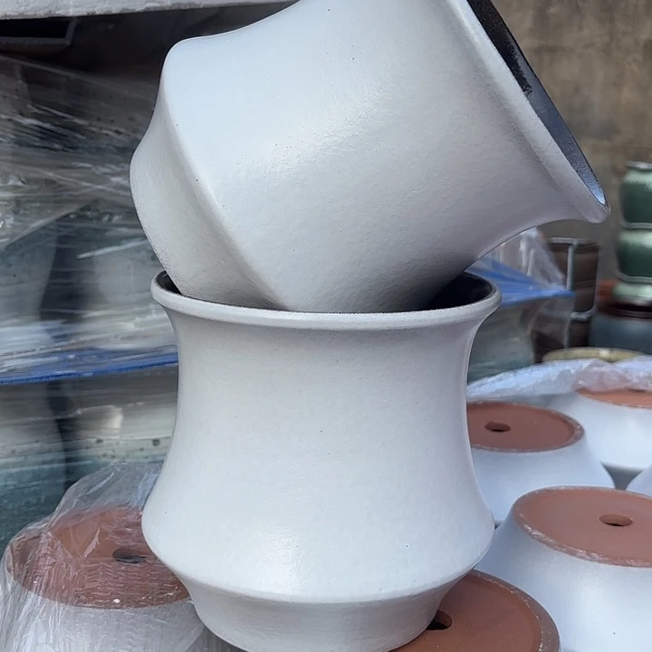 紫砂茶碗轻奢风小蛮腰两个口径20高度20