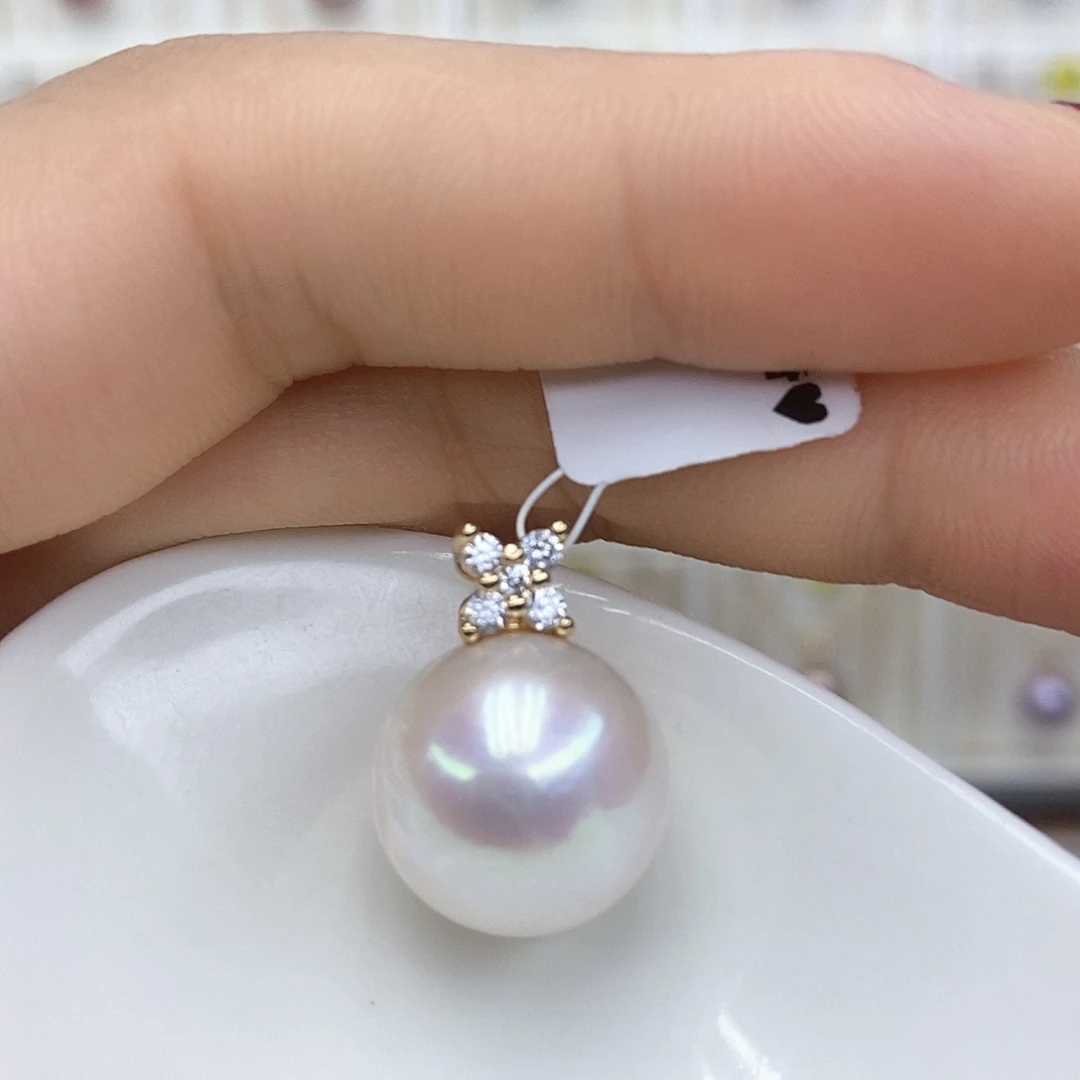 颈饰合金淡水珍珠