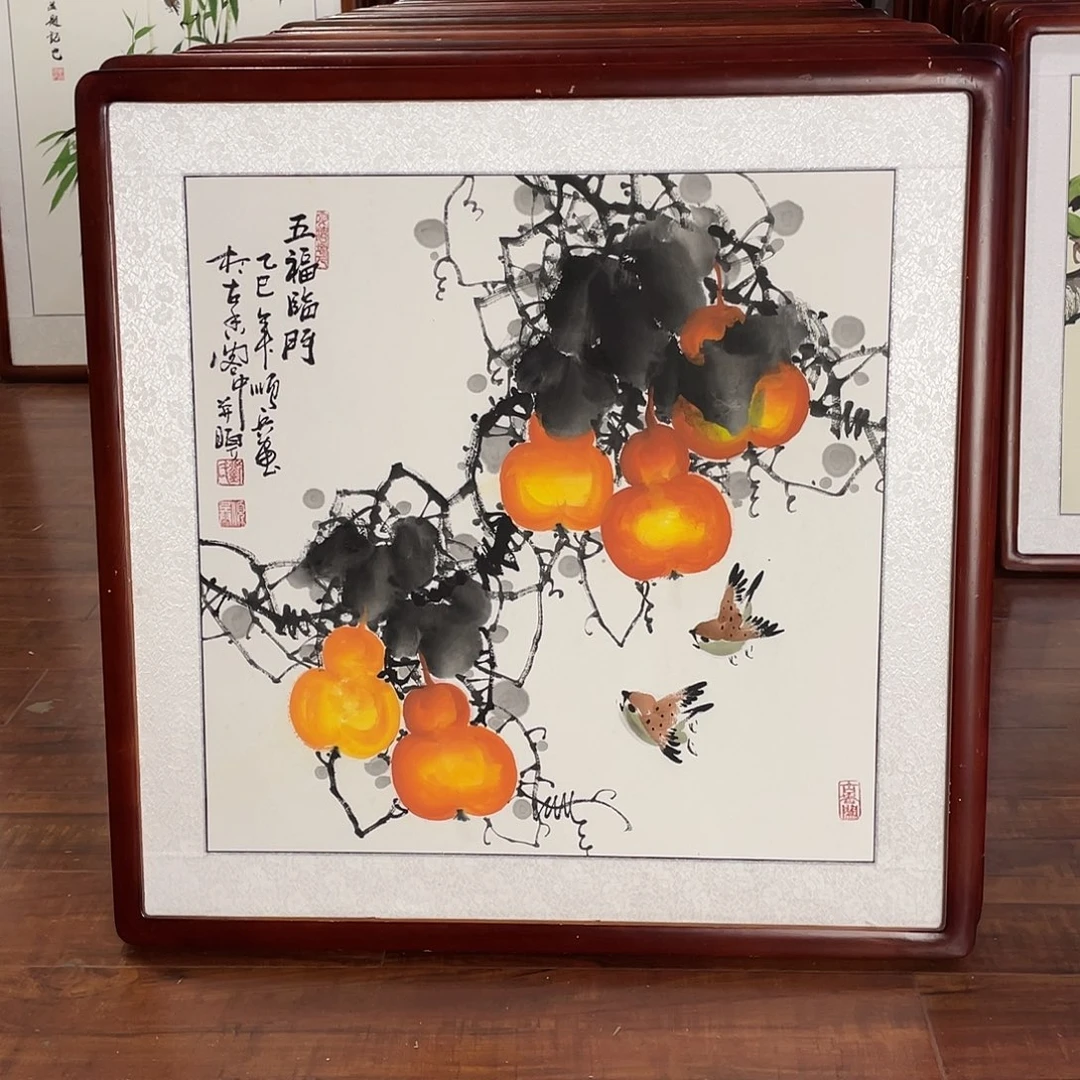 国画带框尺寸63*63厘米