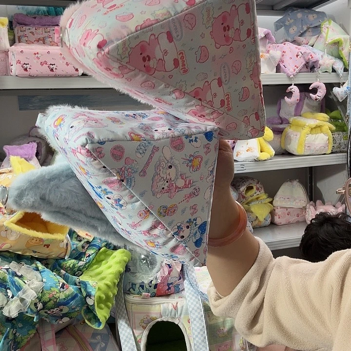 嘟嘟专拍毛毛款三角窝