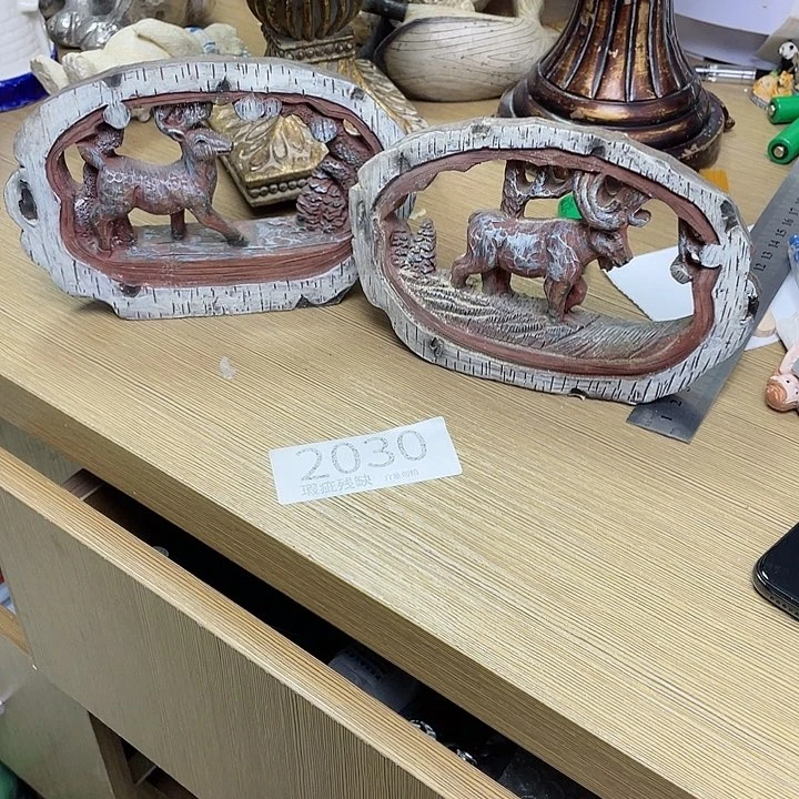 摆件孤品老货微瑕瓷