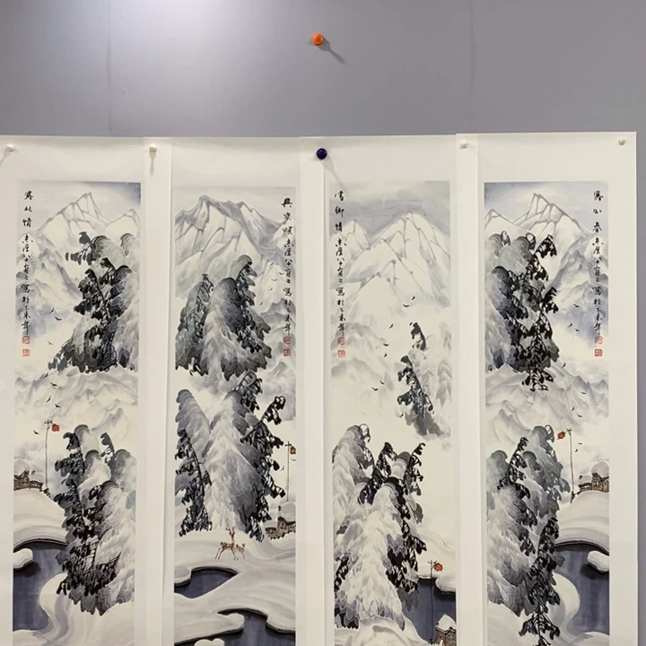 手绘作品等多种形式进行