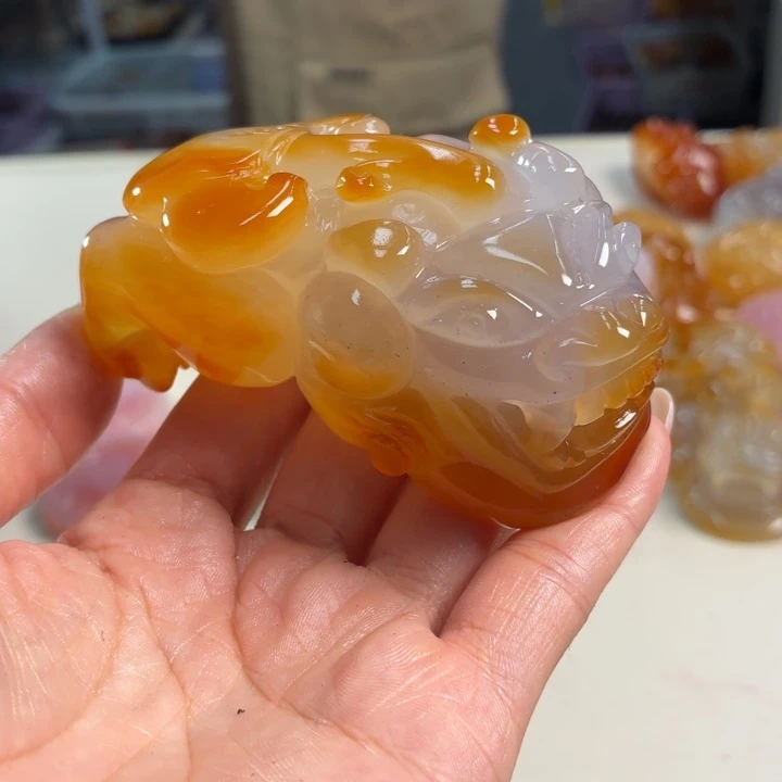 玛瑙/玉髓未镶嵌吊坠(不含链)
