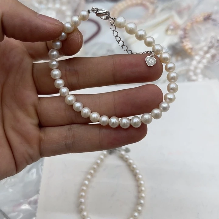 淡水珍珠未镶嵌颈饰001085