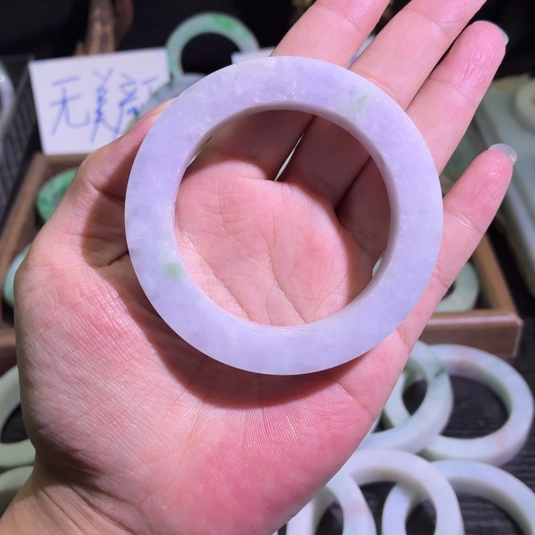 定制翡翠未镶嵌缅甸翡翠A货手镯毛胚定制