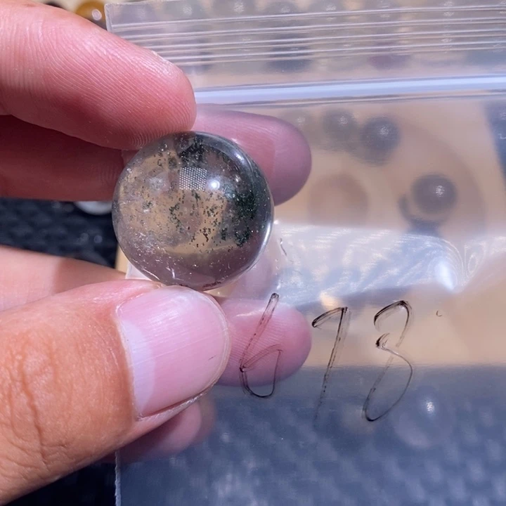 㔻***㔻未镶嵌手链发晶天然水晶手串