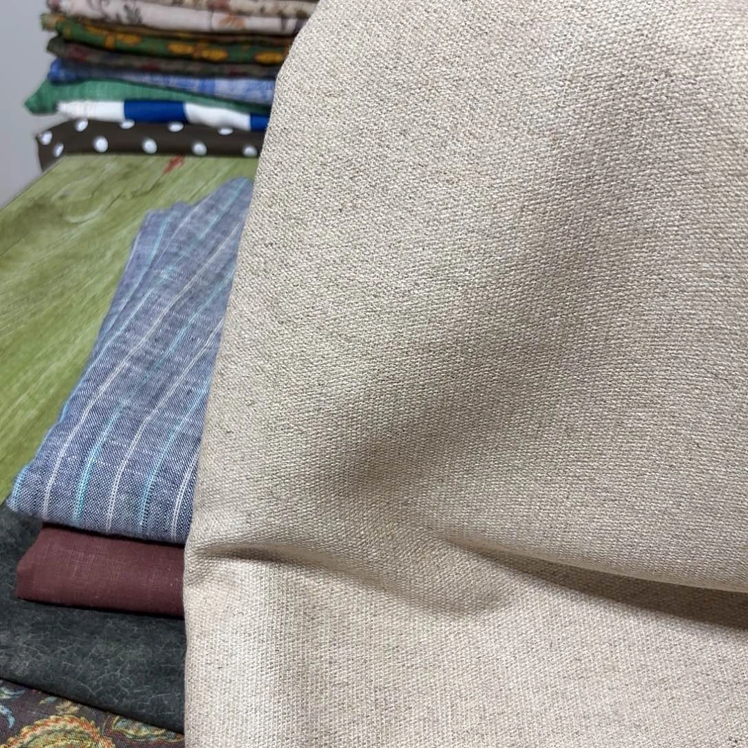 麻1米加厚雨露汉麻 门幅1.7米面料