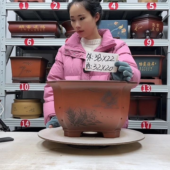 花盆紫砂紫砂花盆