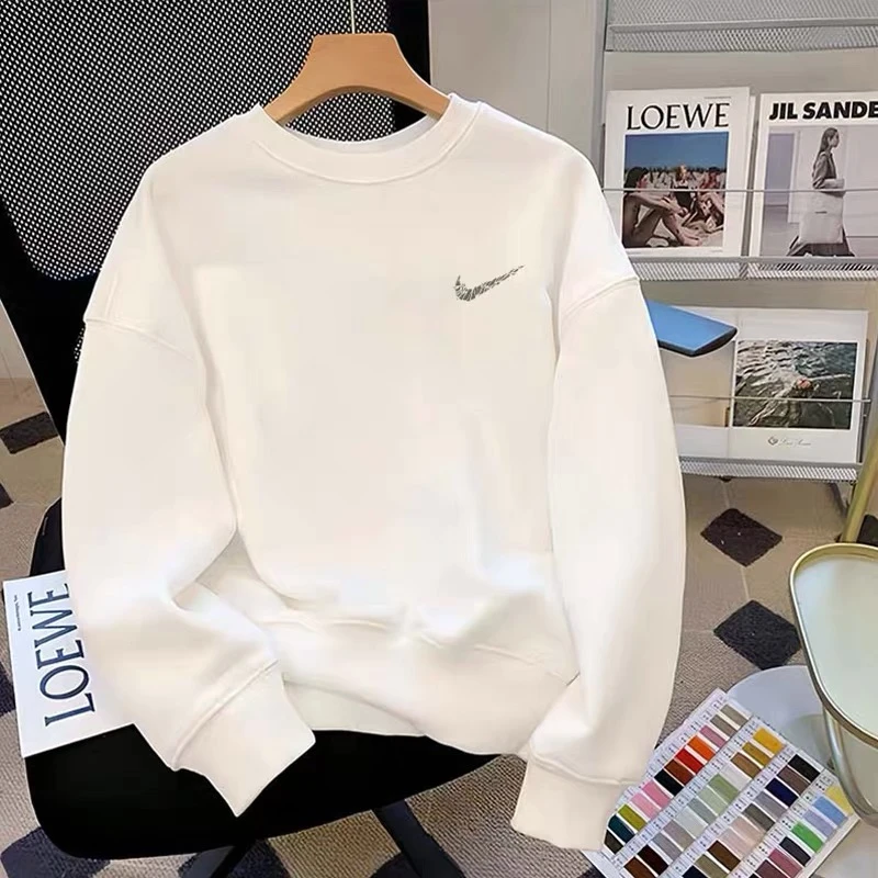 一折专区丨奥特莱斯丨男女同款2025新款纯棉秋冬圆领卫衣宽松潮牌