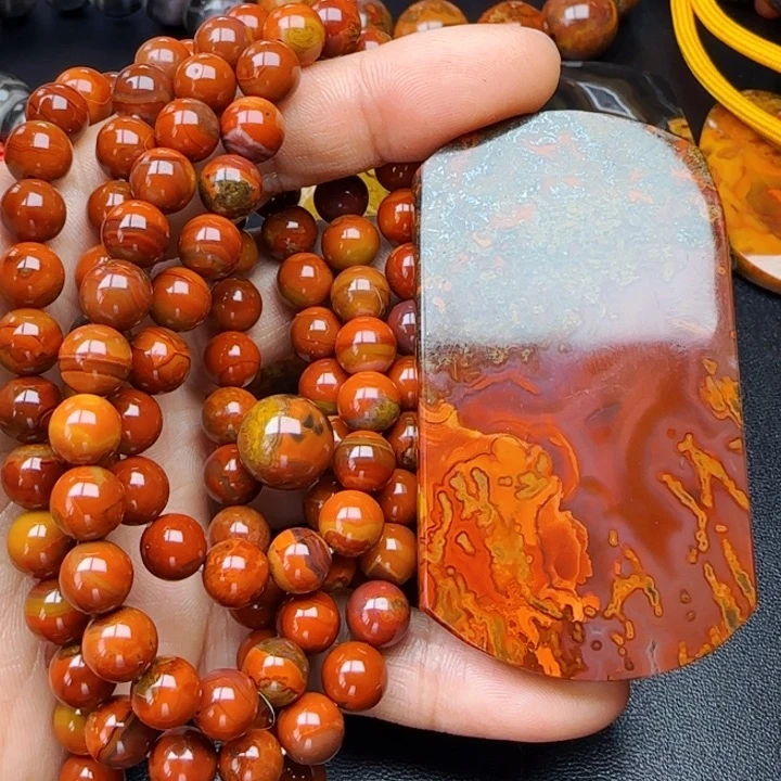 玛瑙/玉髓颈饰未镶嵌用****4