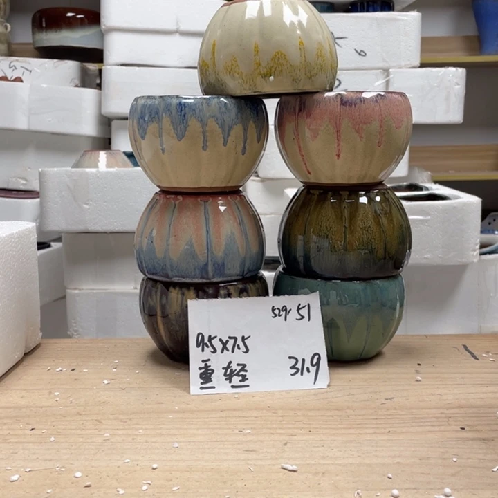 紫砂花盆多肉花盆微瑕51