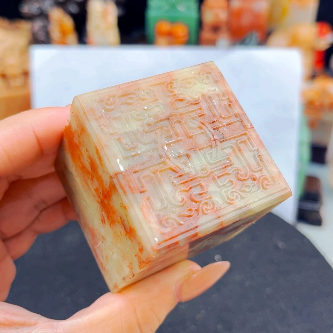寿山石捡漏瑕疵品4.7*4.7