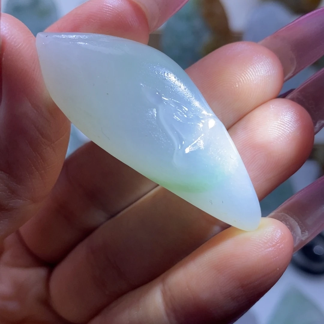 定制翡翠未镶嵌无相观音