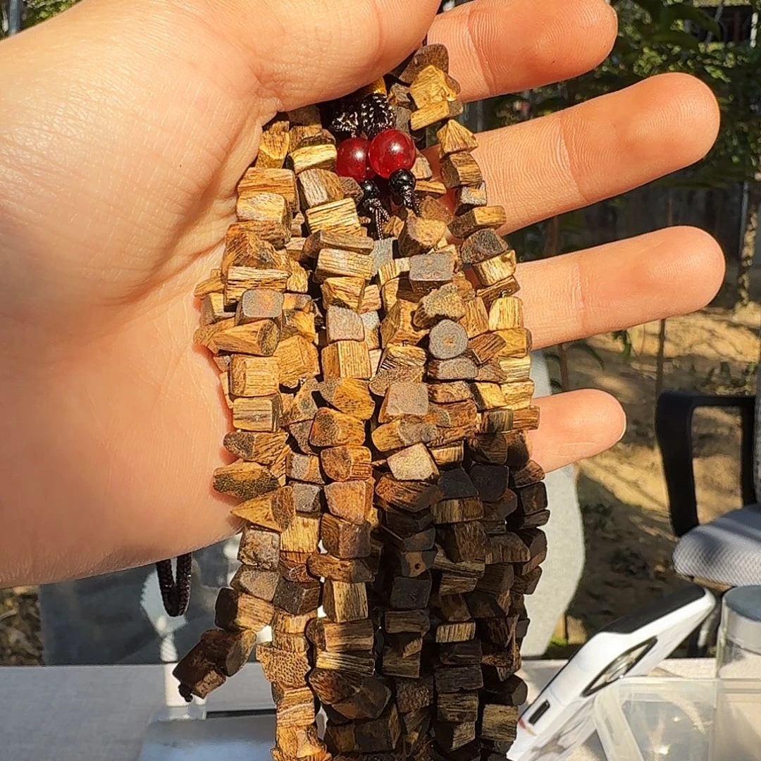 沉香沉香碎屑奇楠沉香车挂