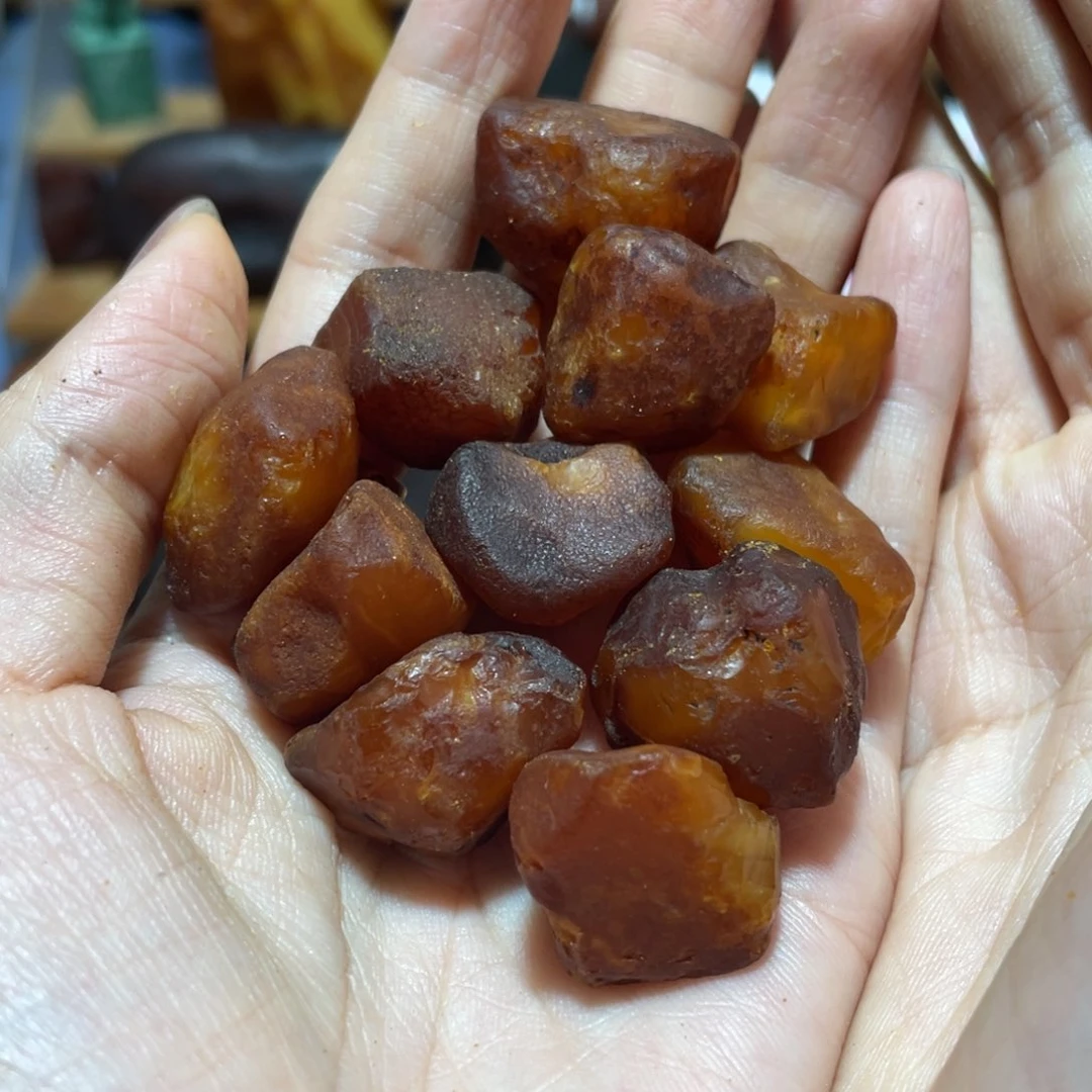 泊***汉定制蜜蜡未镶嵌原石波罗的海琥珀蜜蜡