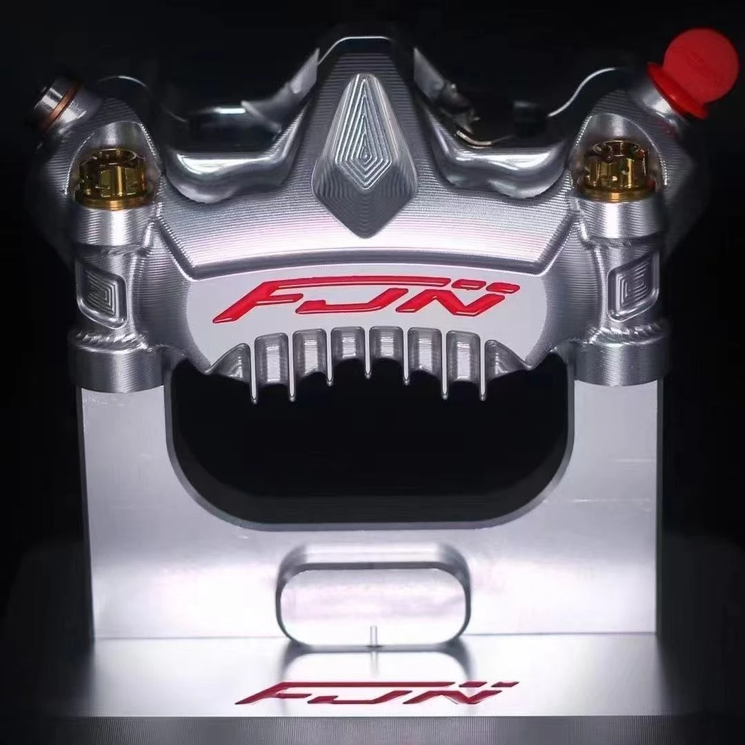 FJN GP10大辐射刹车卡钳小牛NQI 劲战四代 九号E200改装刹车卡钳