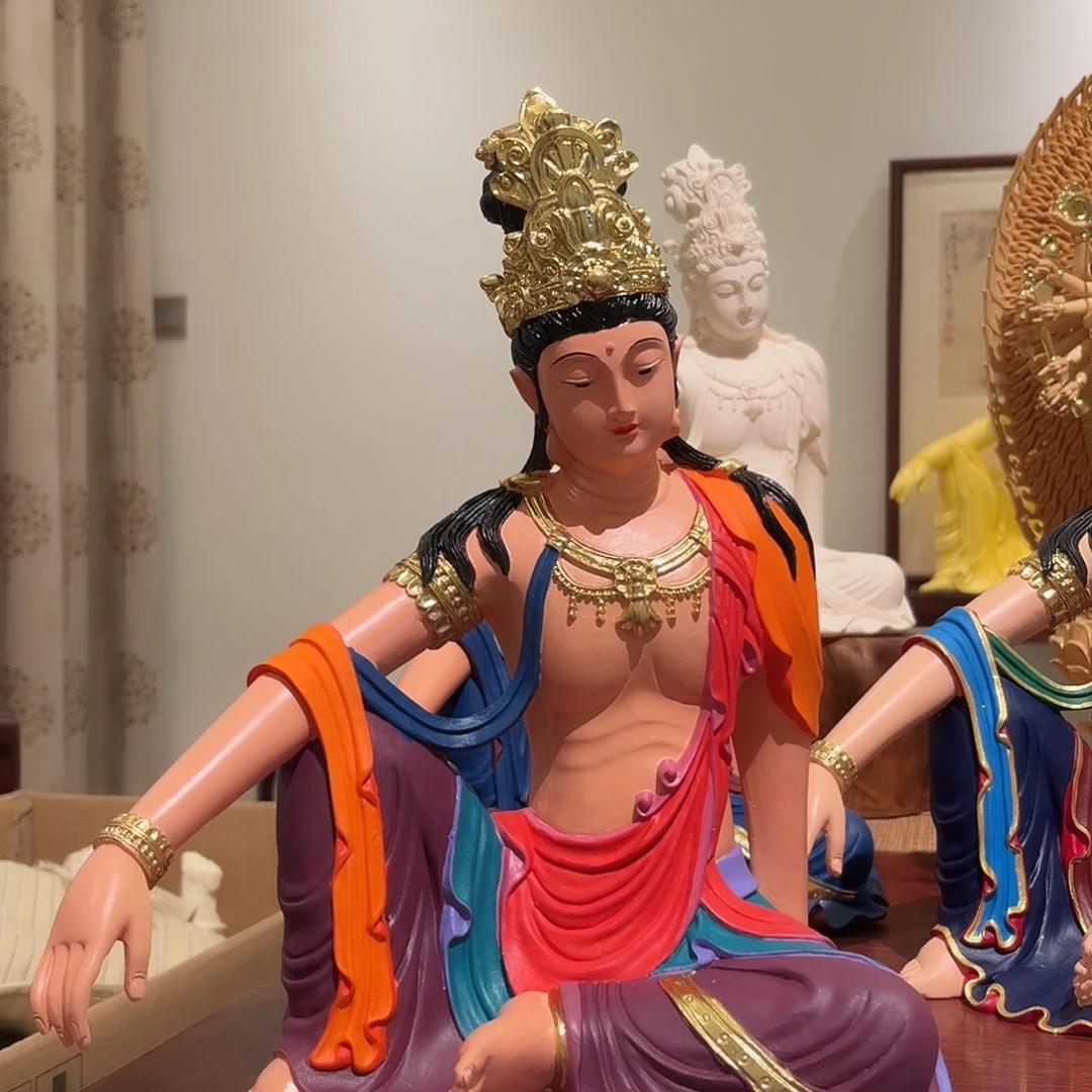 2***】木象牙果红八彩自在观音30