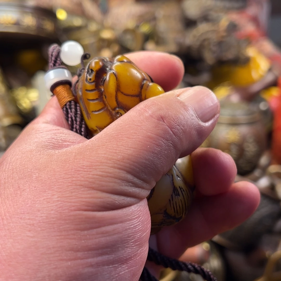 茶壶香炉铜器摆件