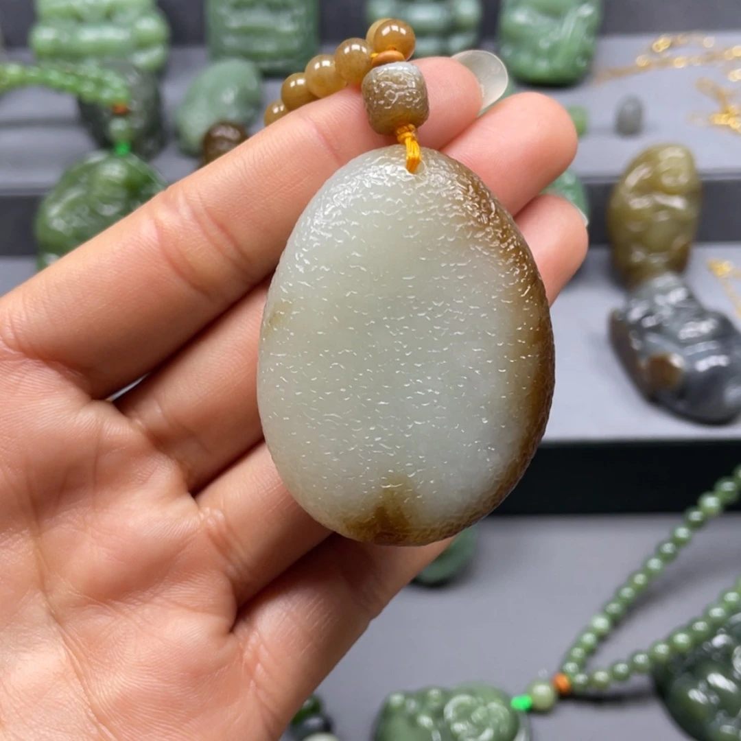 【闪购商品】和田玉吊坠未镶嵌伟*吖