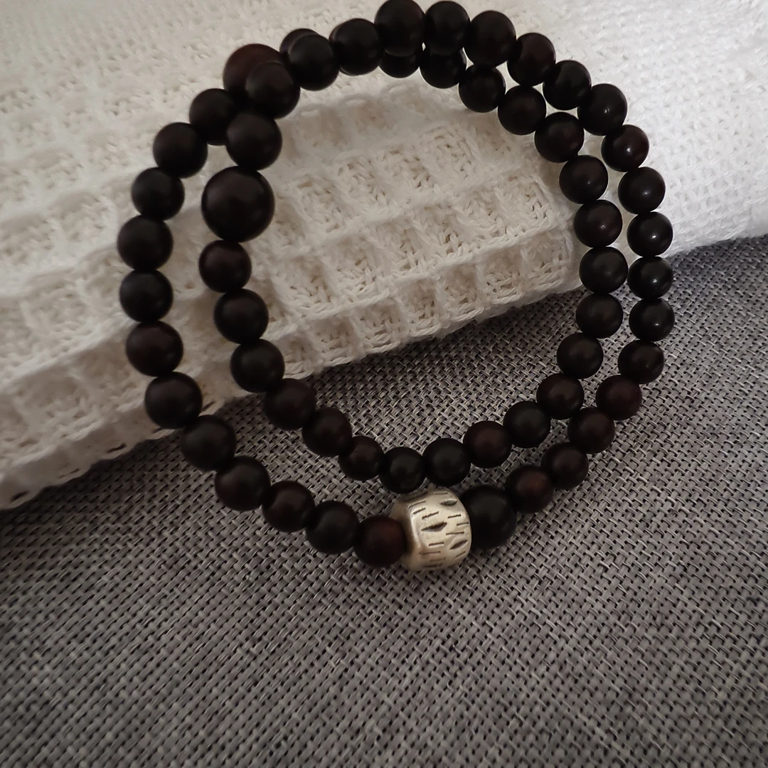 非金属木质手链 老料多圈长圈手串男女同款文玩