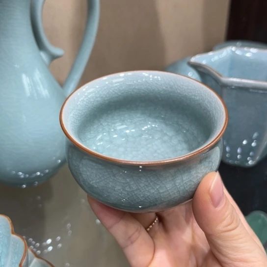 瓷片大宋名窑汝瓷茶具