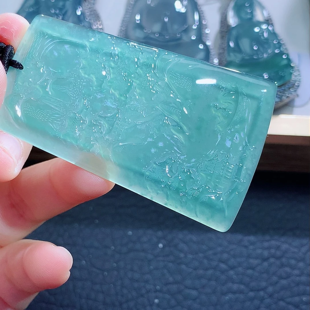 未镶嵌挂件翡翠翡翠