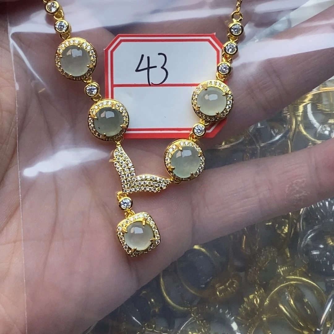 翡翠戒指合金翡翠首饰