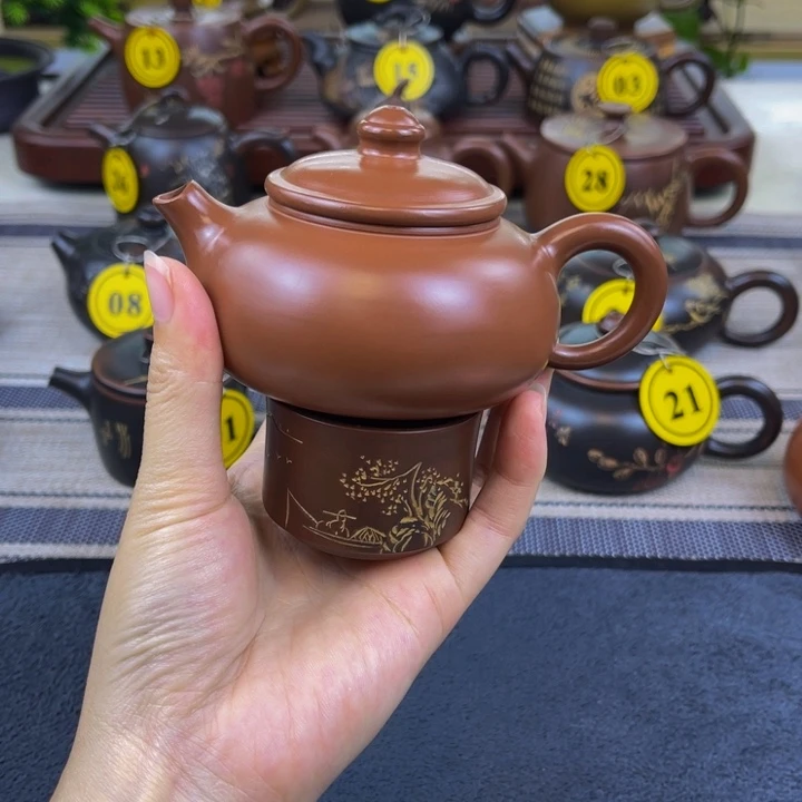 摆件如***吧坭兴陶原矿坭料制作