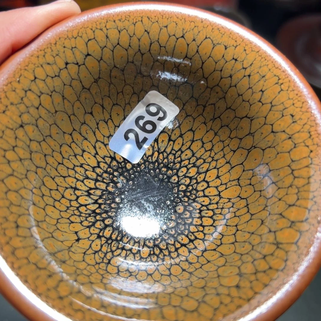 茶盏全手工原矿原釉建盏