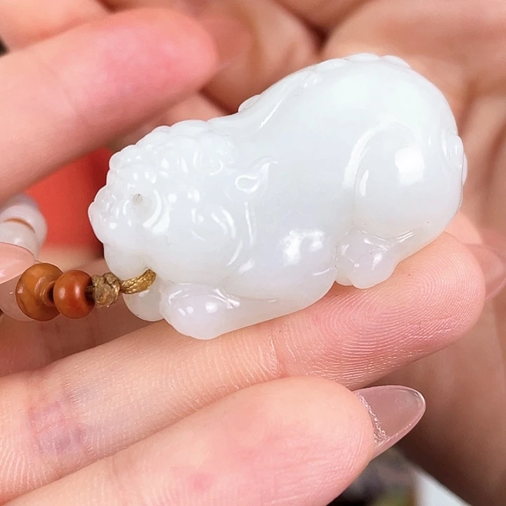 和田玉未镶嵌颈饰定制发货