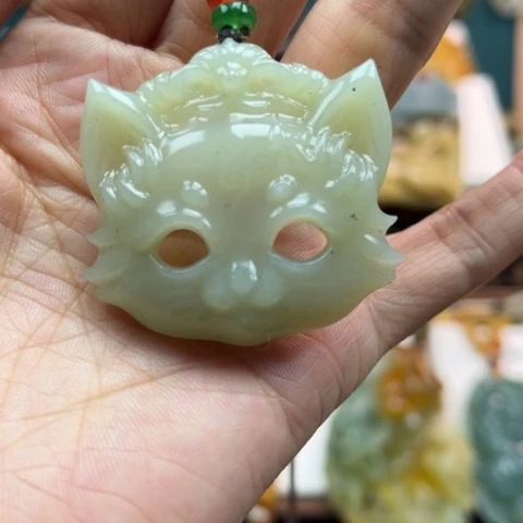 岫玉挂件未镶嵌挂件