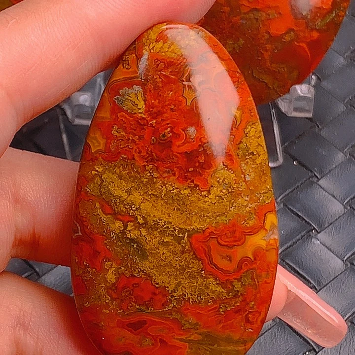 玛瑙/玉髓颈饰足银镀金镶嵌