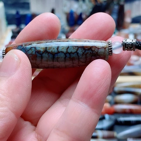 玛瑙/玉髓合金颈饰