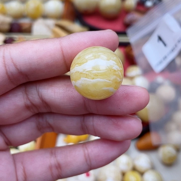 蜜蜡未镶嵌珠宝奇石粉21.3