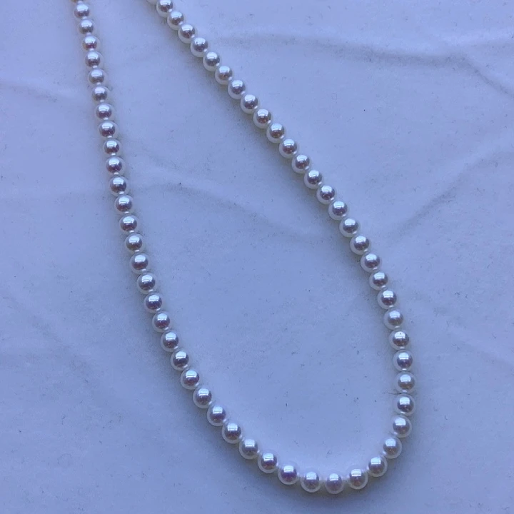 淡水珍珠银S925镶嵌颈饰?***亿