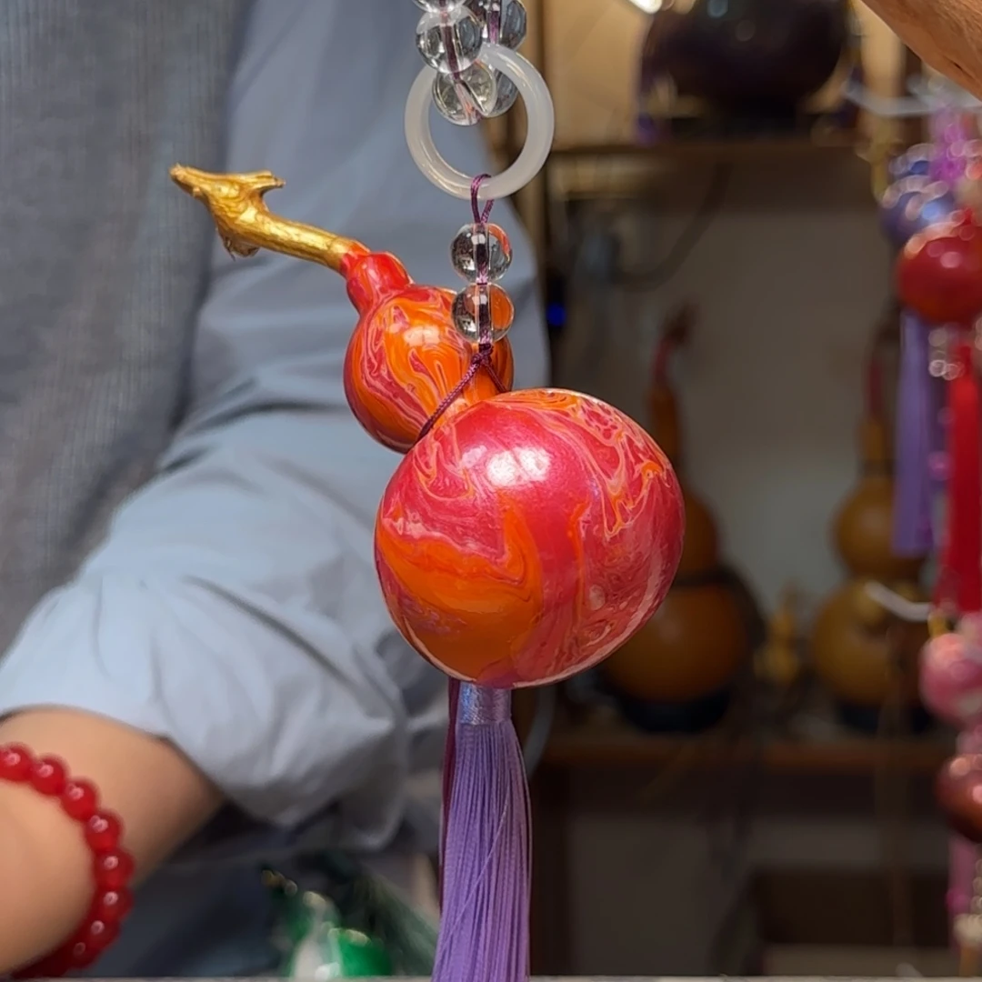 81 天然葫芦手作挂件