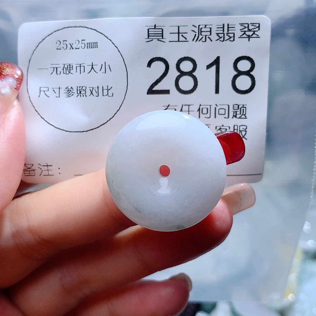 翡翠颈饰未镶嵌2818。