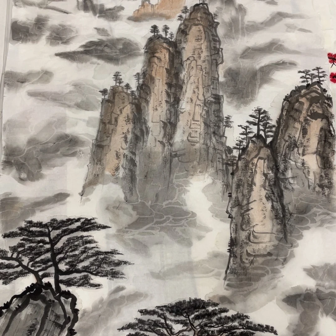 国画许宝靖老师无落款