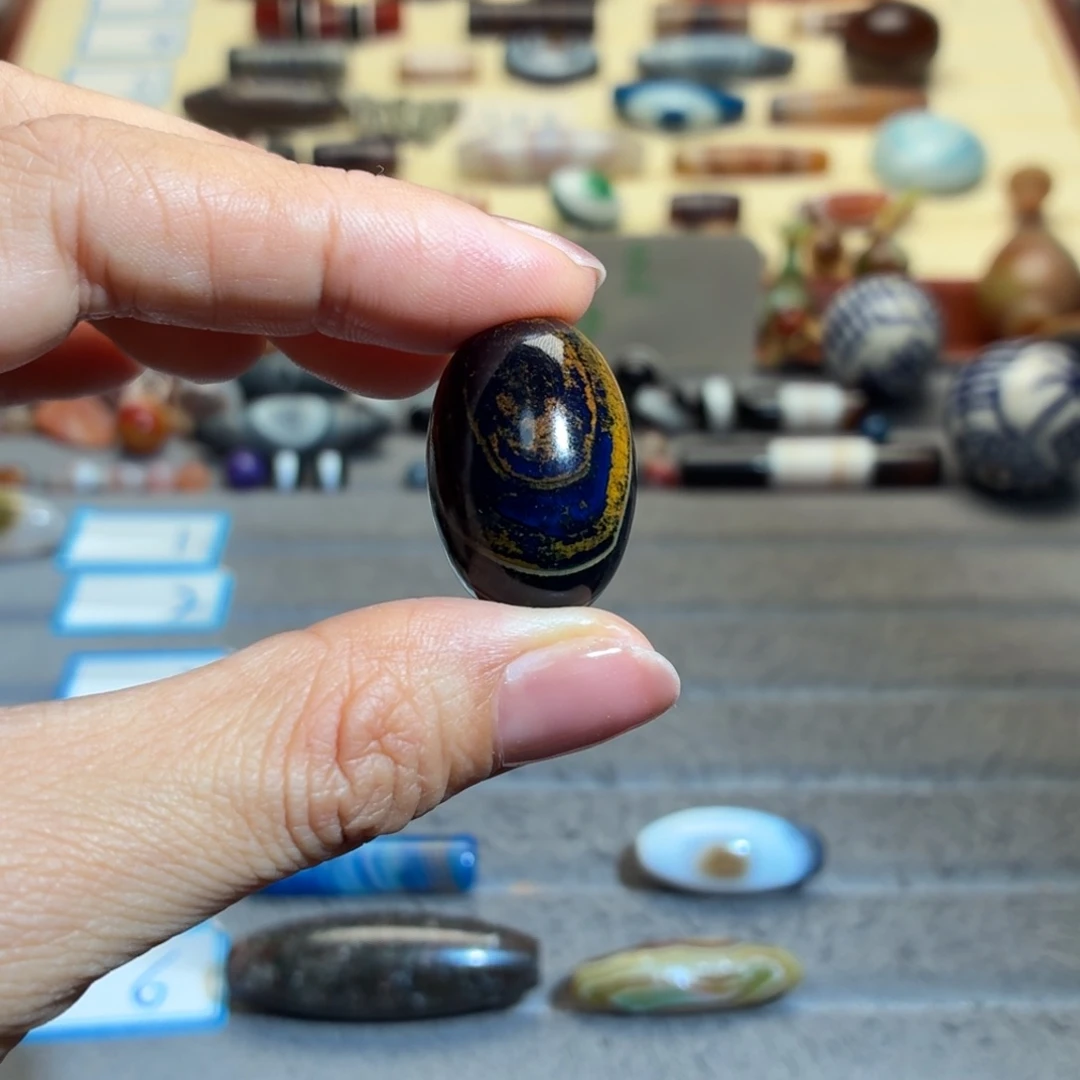 左***叶玛瑙/玉髓合金颈饰